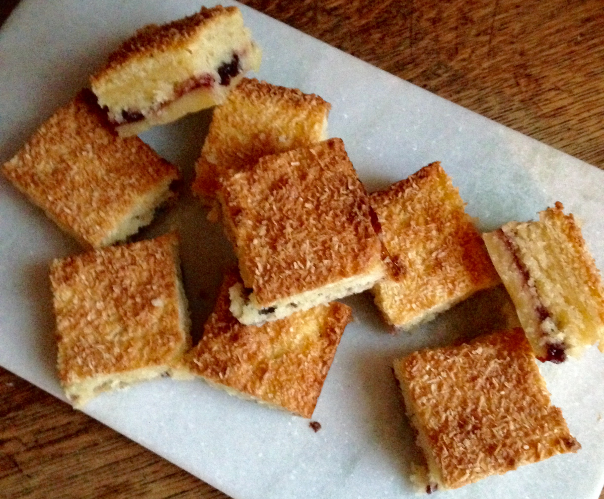 Boterkoek met kokos van Saakje