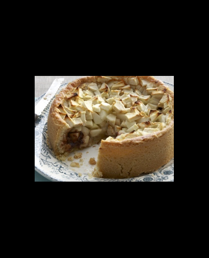 Snelle surprise appeltaart