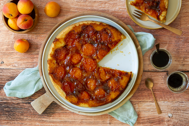 Tarte tatin met abrikoos