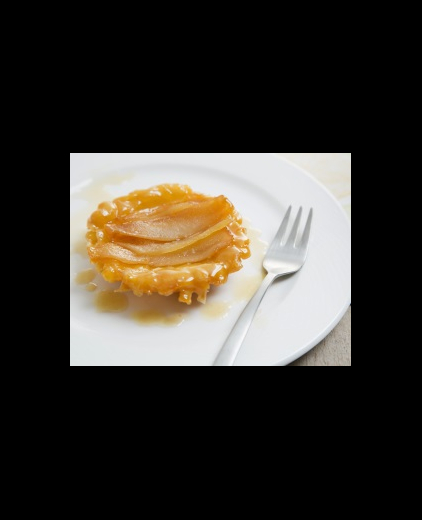 Tarte tatin van peer