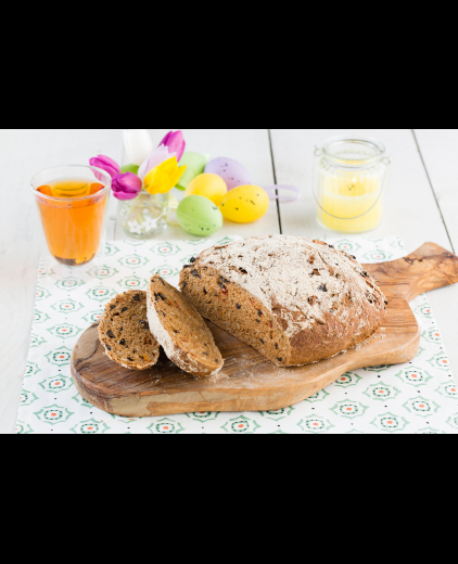 Tomaat-kruidenbrood in de broodbakmachine
