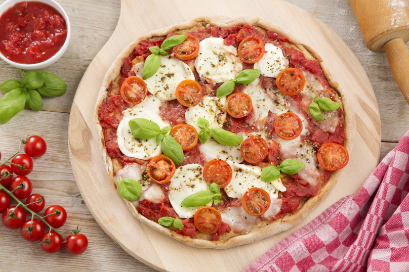 Pizza Caprese recept