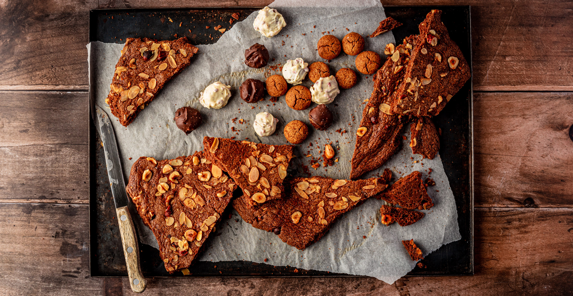 Vegan speculaasbrokken