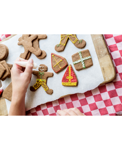 Versierde speculaasjes