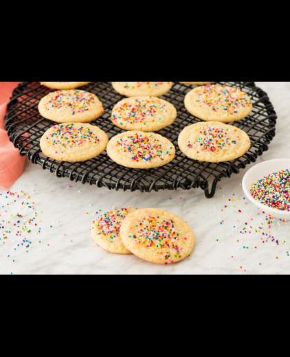 Zandkoekjes met discodip