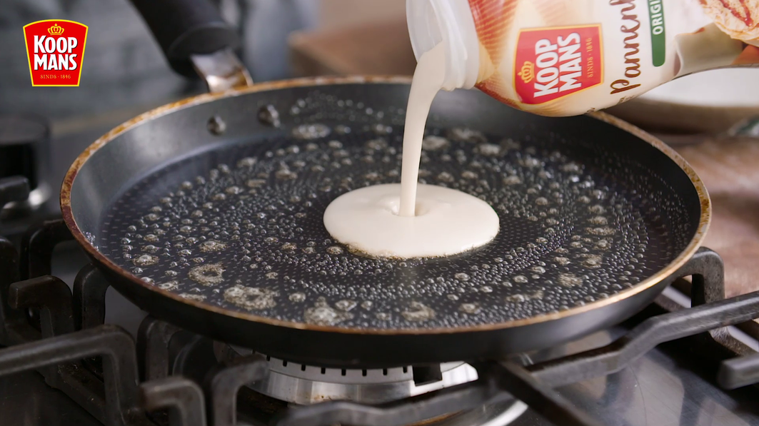 Pannenkoeken bakken met de Koopmans Schudfles: zo werkt het!
