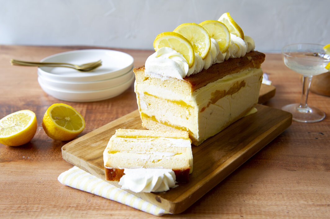 IJstaart citroencake