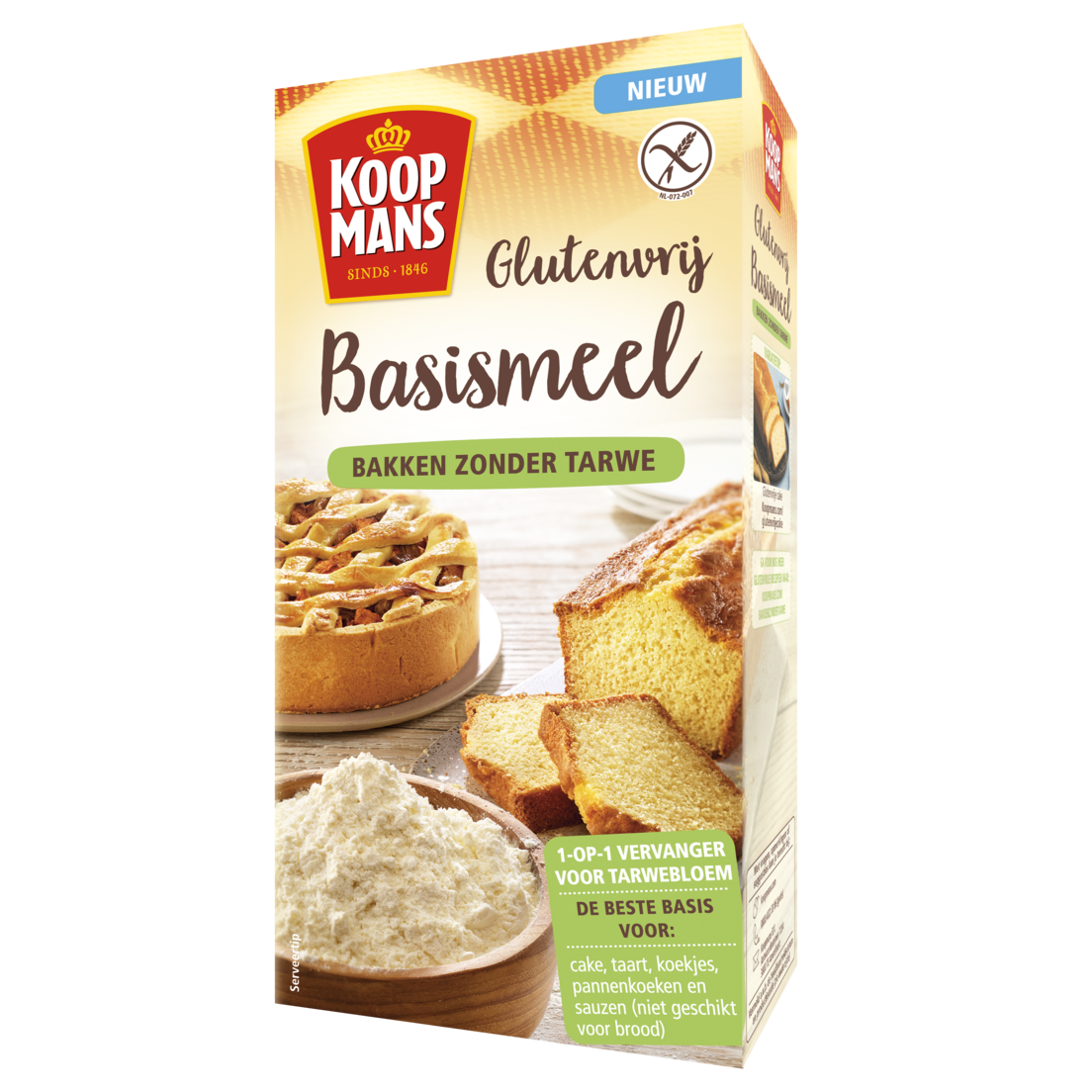 Glutenvrij Basismeel