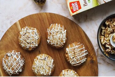 Koekjes met walnoot en chocolade