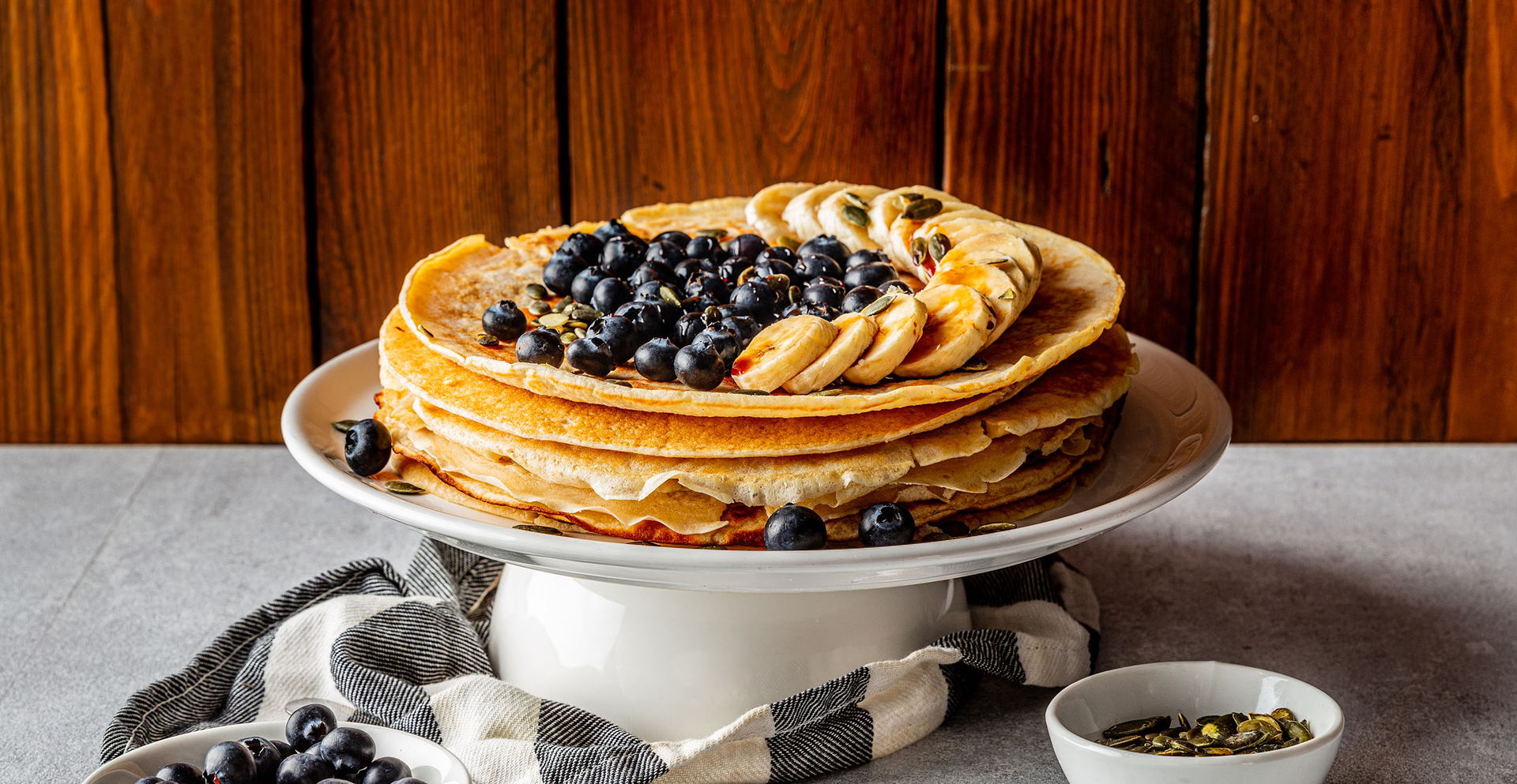 Glutenvrij proteïne pannenkoeken