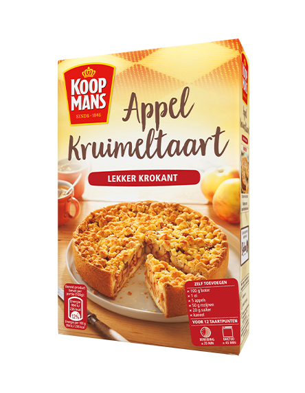 Appelkruimeltaart