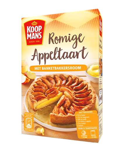 Romige Appeltaart