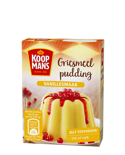 Griesmeelpudding Vanille