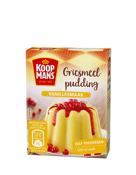 Griesmeelpudding Vanille