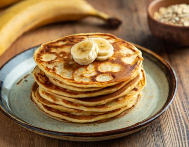 Havermout banaan pannenkoek