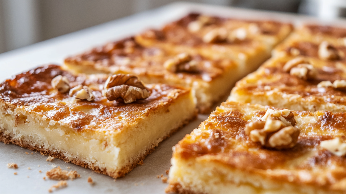 Boterkoek met walnoten