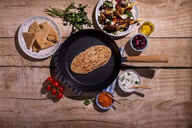 Brood uit de pan Grieks