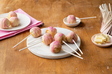 Tompouce cakepops