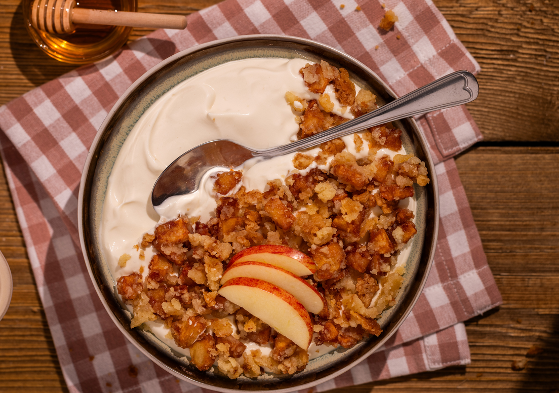 Apple Crumble ontbijt