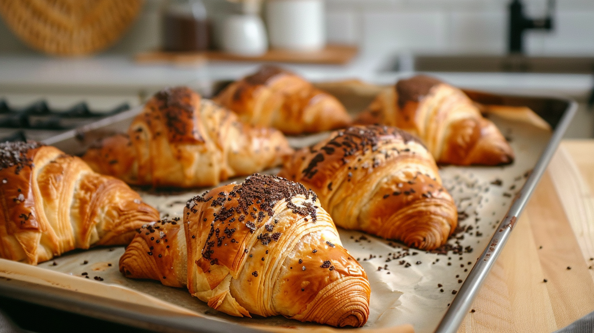Chocolade croissant