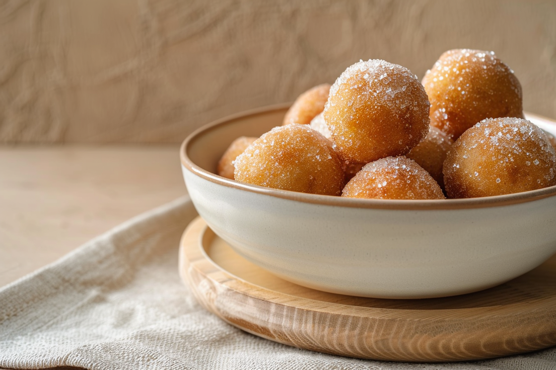 Kwark-abrikoosoliebollen