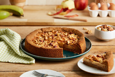 Appelnotentaart glutenvrij
