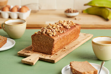 Verantwoorde bananencake