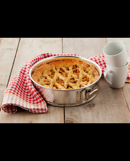 Appeltaart zonder melk en eieren